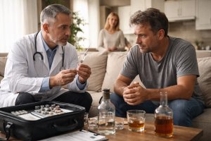 Кодирование от алкоголизма с выездом на дом: особенности процедуры, риски и правовые аспекты