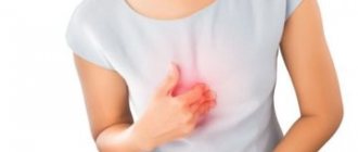 боль в груди