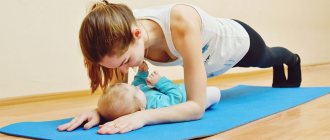 для похудения живота после кесарева сечения