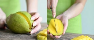 How to peel a mango before eating?