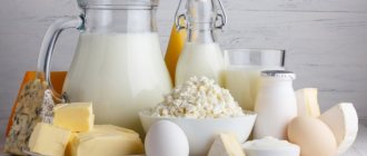 Dairy products