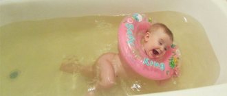 neck circle for bathing a newborn (5)