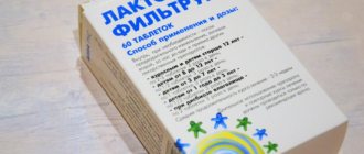 Лактофильтрум инструкция по применению