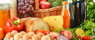 Питание при холецистите: список продуктов
