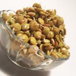 Sprouted lentils