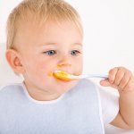 baby eats complementary foods