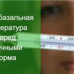 basal temperature before menstruation