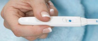 pregnancy test during menstruation positive test