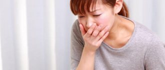 Nausea during ovulation